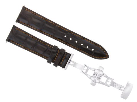 breitling rubber with deployment clasp|replacement breitling leather watch strap.